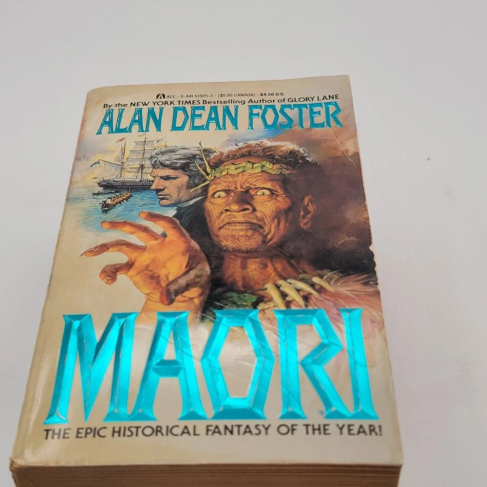 Alan Dean Foster 4 Book Lot Quozl Maori Codgerspace Cachalot Paperback Good